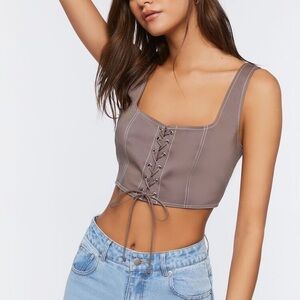 Corset Crop Top